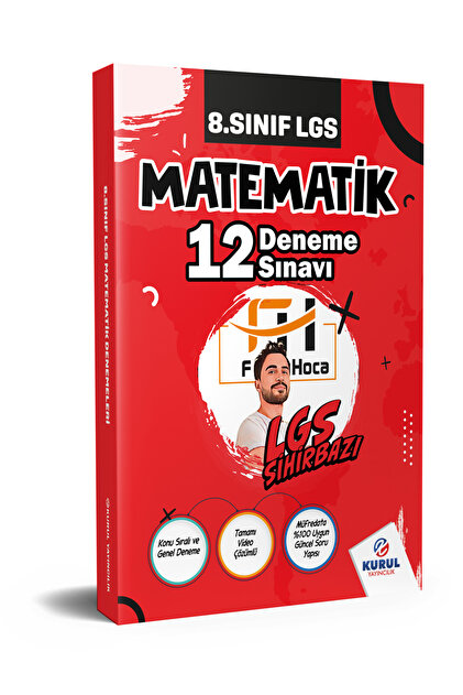Kurul Yayıncılık 2026 8.sınıf Lgs Sihirbazı Matematik 12'li Branş