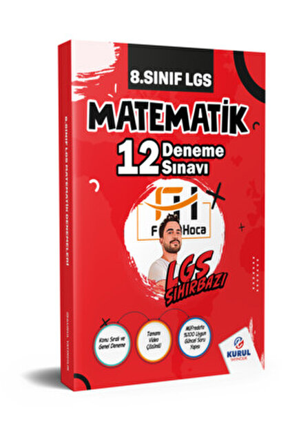Kurul Yayıncılık 2026 8.sınıf Lgs Fenomen Hoca Matematik 12 Li