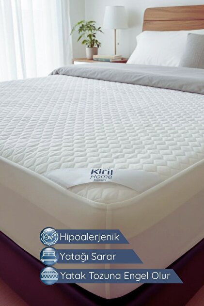 Kiril Home Ultra Soft Sıvı Geçirmez Ses Yapmaz Fitted Full Kenar