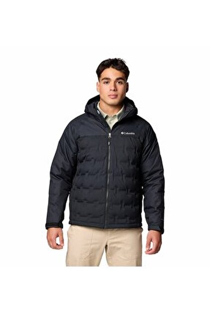 Columbia Grand Trek III Down Hooded Erkek Mavi Outdoor Mont WM7857