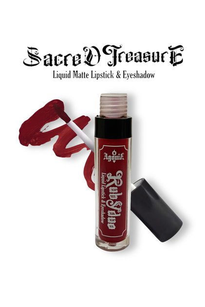 RubyDuo Kırmızı Mat Likit Ruj & Far — Vegan İçerikli — 6ml