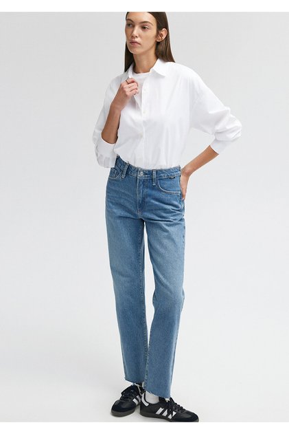 New York All Blue Vintage Dark Jean Trousers 101441-85600