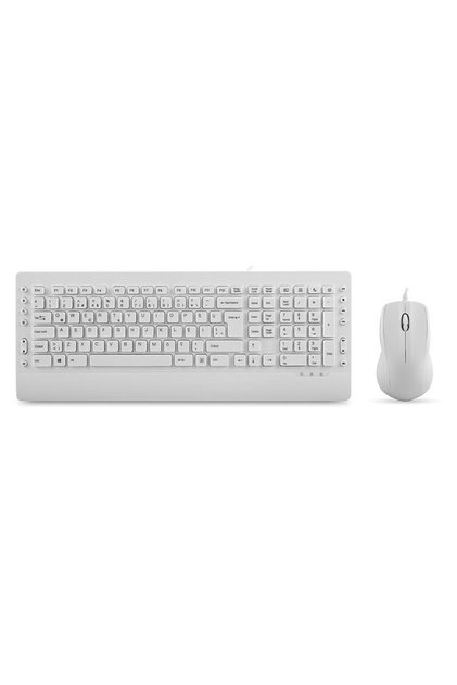 KM-3850 USB Q KLAVYE-MOUSE M.M SET,BEYAZ