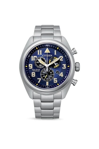 Eco Drive Chronograph AT2480-81L Erkek Kol Saati