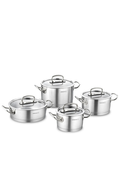 Proline 8-Piece Inox Pot Set A1147