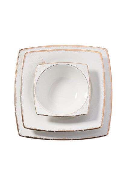 KORKMAZ Zena Collection 60 Parça Yemek Takımı A8090 - Fiyatı