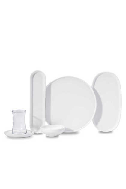 KORKMAZ Luna Collection 25 Parça Kahvaltı Takımı A8700-1 - Fiyatı