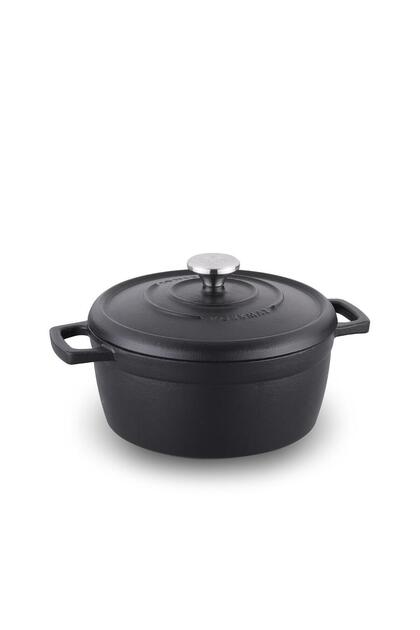 Casta Cast Iron Pot 24X10 cm Black A2829