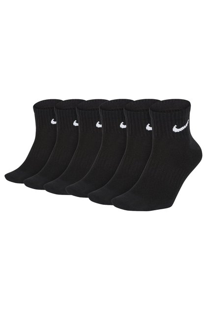 Unisex 6er Pack Sportsocken – Everyday, Lightweight No Show Ankle, einfarbig