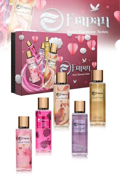 Vücut Spreyi Body Mist Sweet Harmony 5 'li Paket