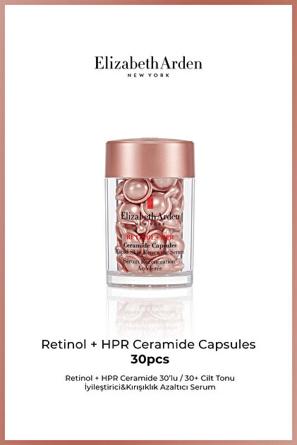 theSkinlist ADVANCED RETINAL HPR 4本セット Elizabeth Arden Retinol + HPR Ceramide Capsules 30 Kapsül
