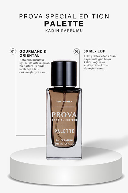 Prova Specıal Edition Palette 50 ml Oryantal Koku EDP Kadın