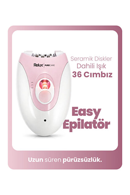 Relux REP5736 36 Cımbız Şarjlı Epilatör - Fiyatı, Yorumları