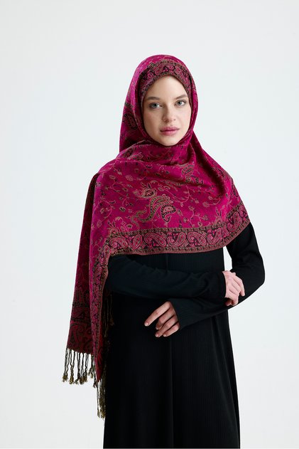 Royale Passage Serisi - Cashmere Collection / Dokuma Kaşmir Şal