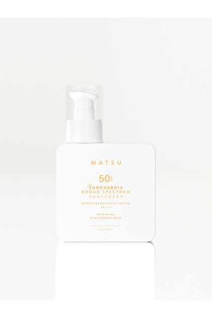 MATSU Sunguardia SPF 50+ | Geniş Spektrumlu Hibrit Filtre
