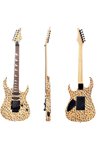 XE30KMF Elektro Gitar | Kamuflaj Desen Güçlü Manyetikler