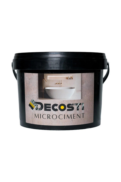 Microciment, acoperire decorativa premium pentru interior, 15 kg,