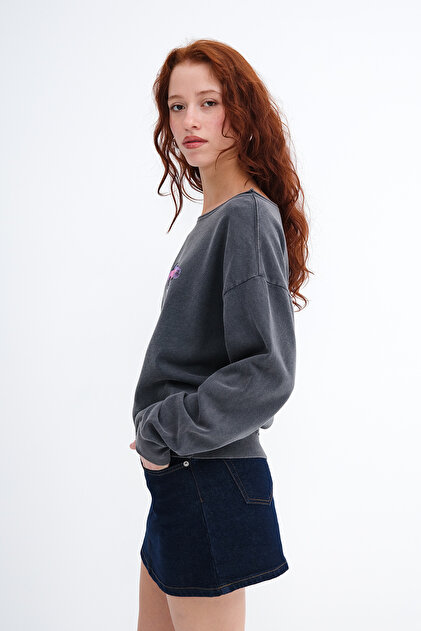 Addax Kayık Yaka Sweatshirt S10606 - Fiyatı, Yorumları