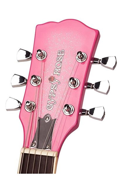 VALENCIA Gypsy Rose GRE2KCPK Elektro Gitar Seti (Pembe) | Strat