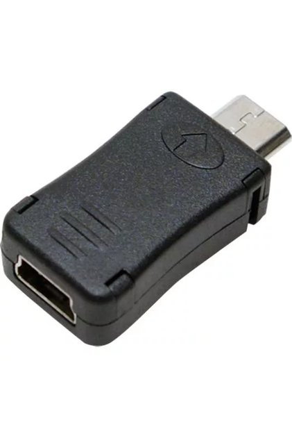Adaptor USB 2.0 B micro mufa (tata) la USB mini 5pin soclu (mama) AU0010