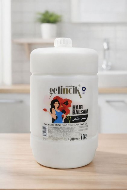Balsam - Saç Kremi Beyaz 5 Litre -Geliştirilmiş Formül