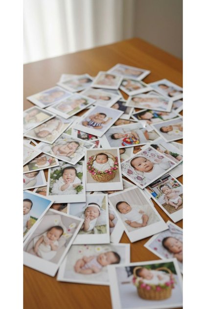 36 ADET 6X8 INTAX TARZI FOTOĞRAF BASKISI