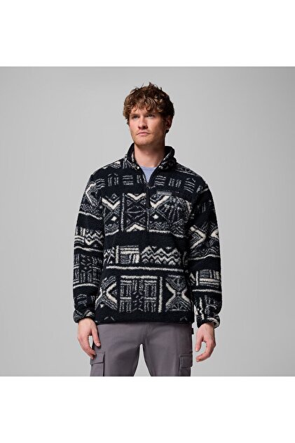 Columbia AM0241 BASIN BUTTE FLEECE FULL ZIP Dağ Mavisi - Fiyatı