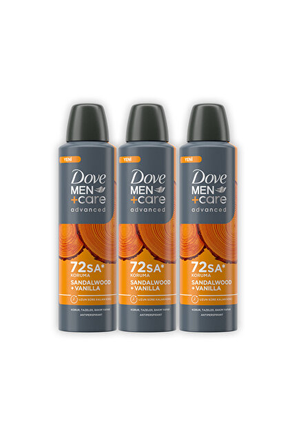 Dove Men +Care Advanced Erkek Deodorant 72 Saat Koruma Sandalwood