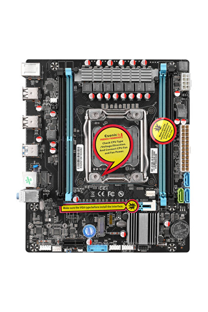 ESONIC Boxd X99F-2011EK Intel Socket 2011-v3 Xeon E5 DDR4 4x DIMMs