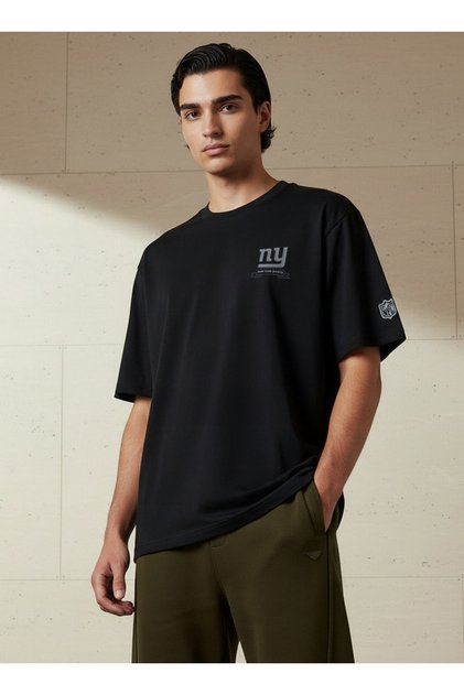 Men Relaxed Fit Crew Neck Short Sleeves Green Bay Packers Print T-shirt