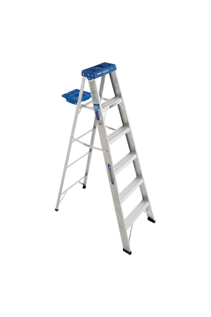 Durable and Reliable Slip Resistant High Quality Aluminium 6 Step Ladder