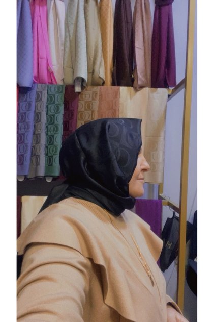 DAMA NAİA SİYAH ŞAL