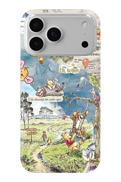 Multitronic iPhone 17 Pro Uyumlu Winnie the Pooh Tasarım Baskılı