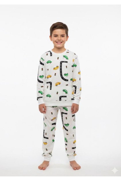 Pijama Set with Traffic Pattern