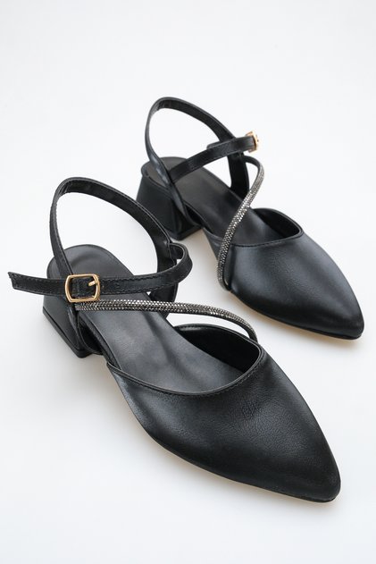 Torino Women's Fergison Heeled Shoes Ballet Flats – 5 cm Heel, Casual and Office Chic 1106