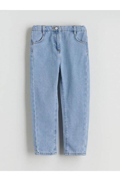 Girls' Jean Pants with Adjustable Elastic Waist (W5)