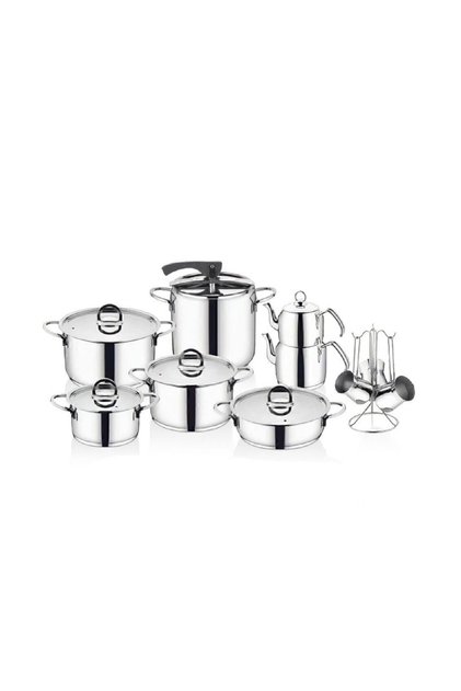 Çelik Sahra 18 Piece Stainless Dowry Set with Lifetime Warranty