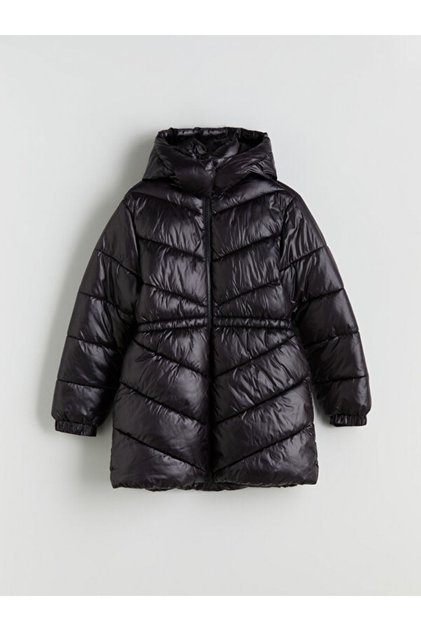 Esvab • Modern & Distinctive Hooded Girls' Long Puffer Coat