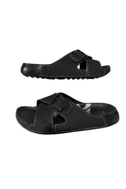50652 Men's Cross Model Anatomical Sole Slippers