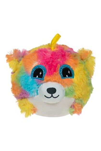 Minge Vulpe 3D Pufoasă Colorată cu Urechi 15 cm