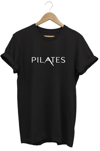 Pilates Athlete Minimalist Design Printed 100% Cotton Unisex Basic T-Shirt