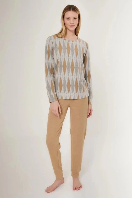 Women's Double Set - Camel