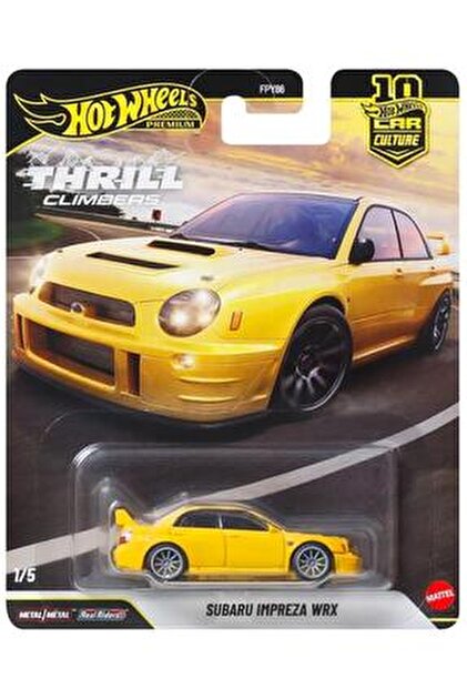 HOT WHEELS 2026 Car Culture – Thrill Climbers - Subaru Impreza WRX
