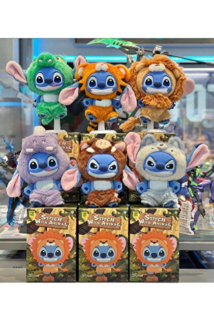 Stitch Wild animal スティッチ 6種類セット BLACK DİAMOND PLUSH TOY STITCH Oyuncak peluş STİTCH WILD ANIMAL
