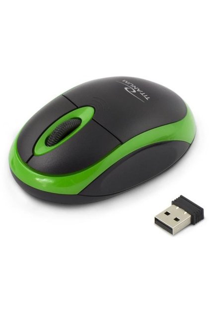 TITANUM Vulture, USB, Negru/Verde