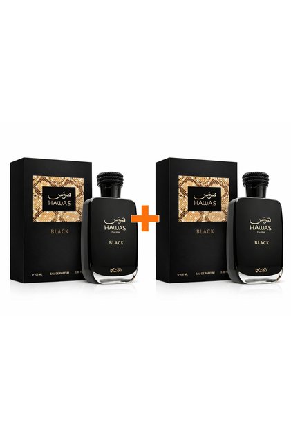 Rasasi Hawas Black EDP 100 ml Erkek Parfüm 2'si Bir Arada - Fiyatı