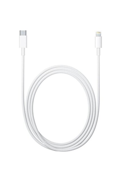 Cablu USB Tip-C la Lightning, 2m, Alb