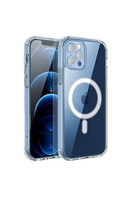 iPhone 12 - 12 pro Absorption Mag Safe/Wireless Charging Glass Case Cover
