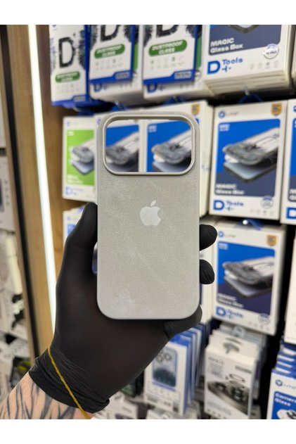 İphone 17 Pro Süet Deri İç Kadife Tasarım Magsafe Hızlı Şarj Destekli Ultra Ultra Premium