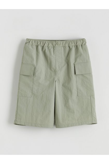 Elastic Waist Boys' Cargo Shorts
